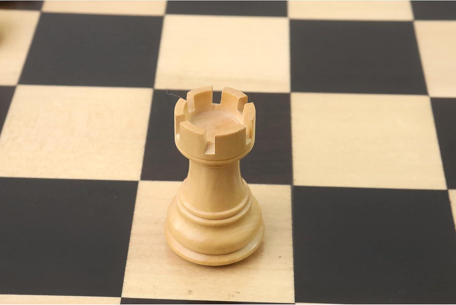 Handcrafted Russian Zagreb Chess Pieces – 2.6” Weighted Ebonised Boxwood Set | ChessCraftman
