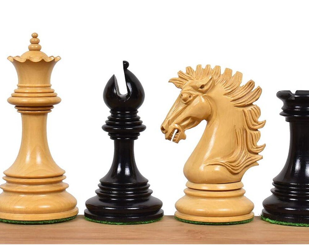 Alexandria Luxury Staunton Chess Pieces Only Chess Set