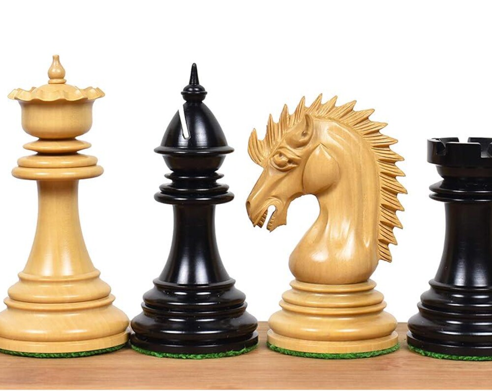 4.4 Dragon Luxury Staunton Chess Pieces Only Set