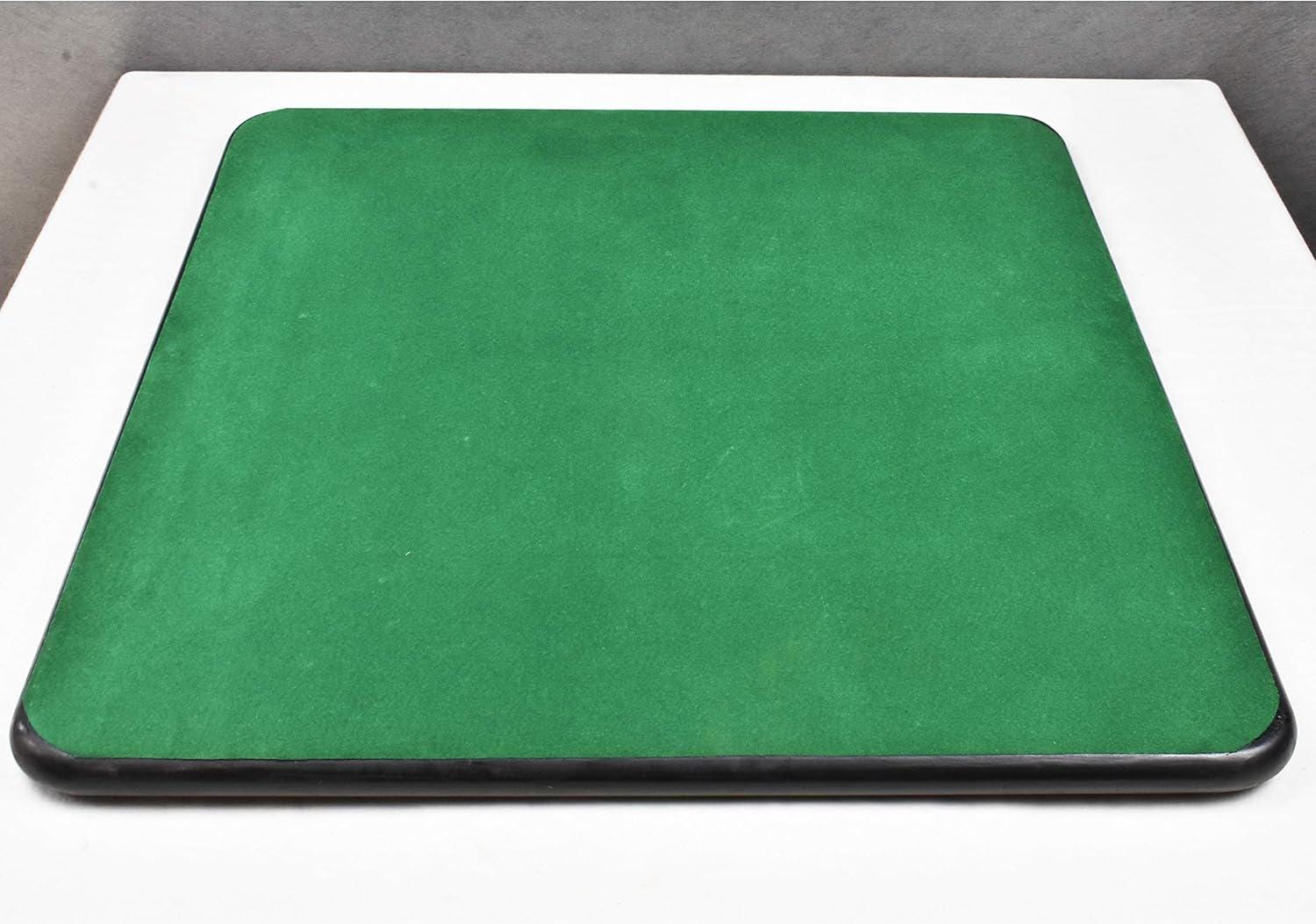 Inlaid Ebony and Maple Wooden Chess Board, Chess Board Only, Large Chess Board, 21-in by 21-in (5.5-cm Squares), Luxury Gloss