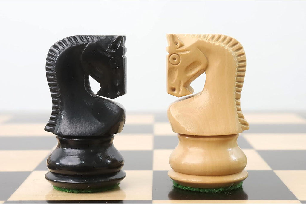 Handcrafted Russian Zagreb Chess Pieces – 2.6” Weighted Ebonised Boxwood Set | ChessCraftman