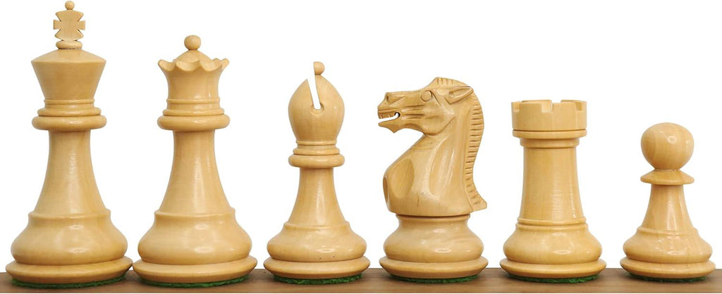 3" Professional Staunton Chess Pieces Only Set- Weighted Golden Rosewood
