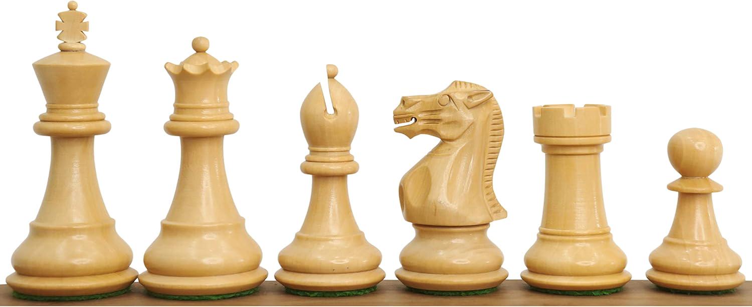 3" Professional Staunton Chess Pieces Only Set- Weighted Golden Rosewood
